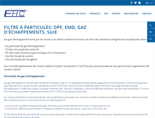 Tablet Screenshot of ehcteknik.fr